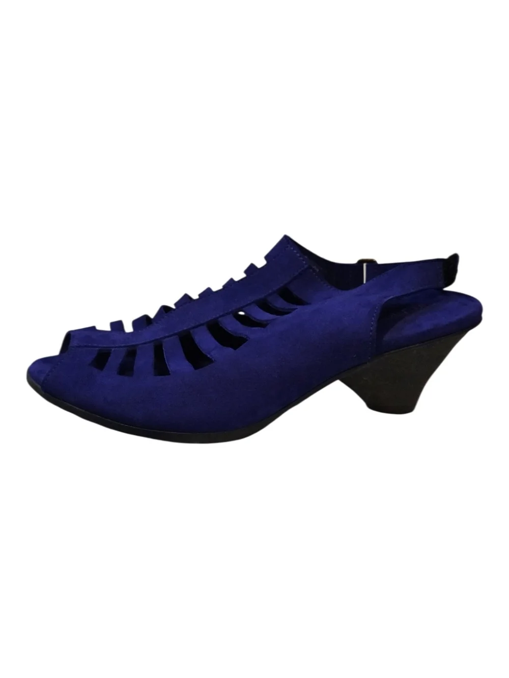 Arche Size 40 Exor Birdcage Sandals Pumps Purple Blue - Picture 12 of 16